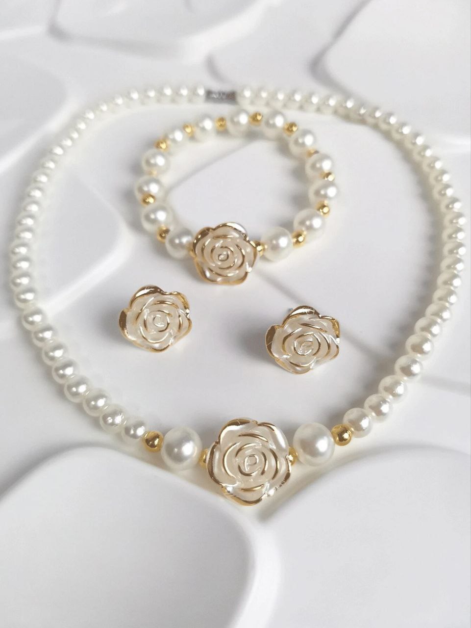 Women's Pearl jewellery Set