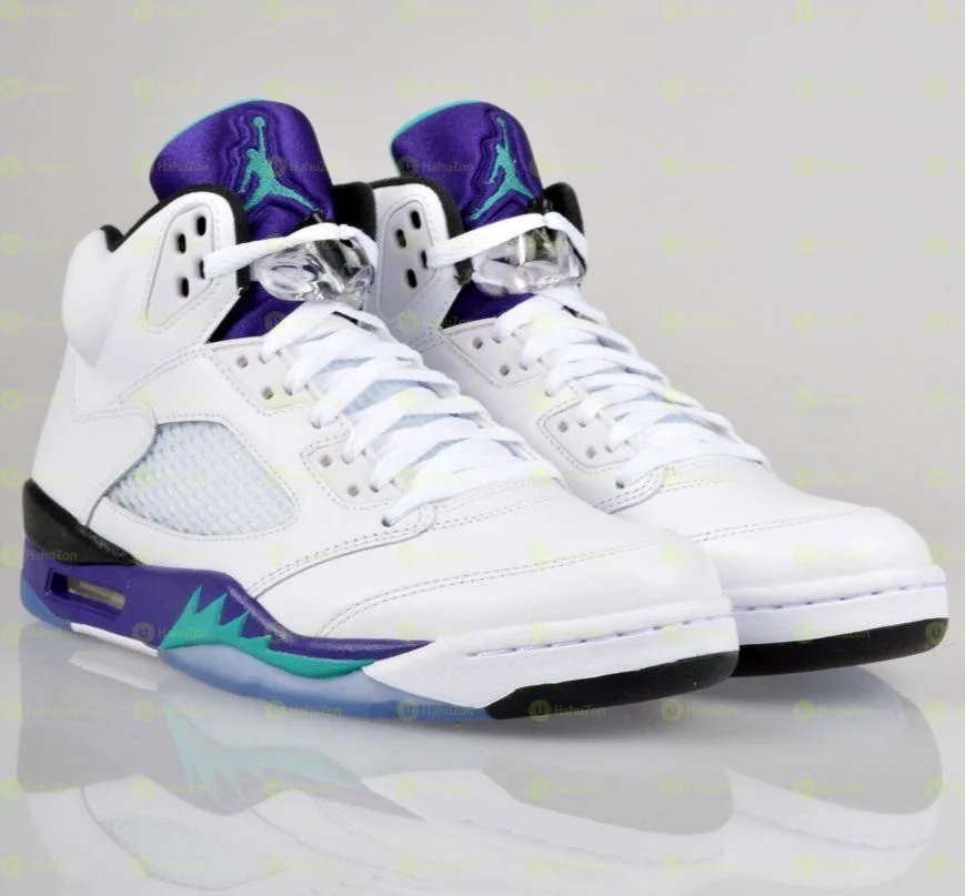 Air Jordan 5 Retro GRAPE High Men's Shoes
