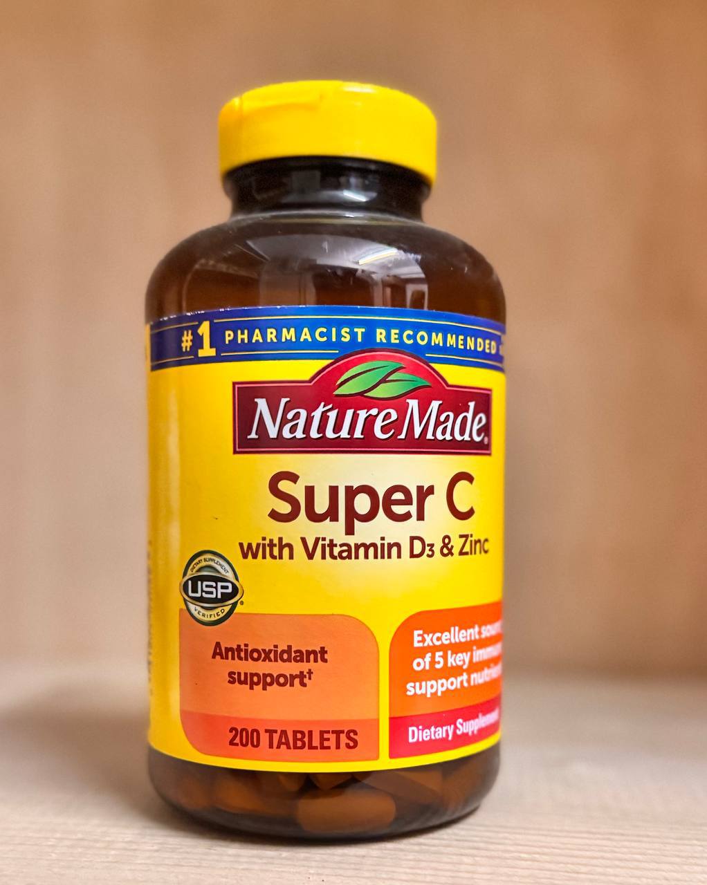 SUPER C WITH VITAMIN D3 & ZINC