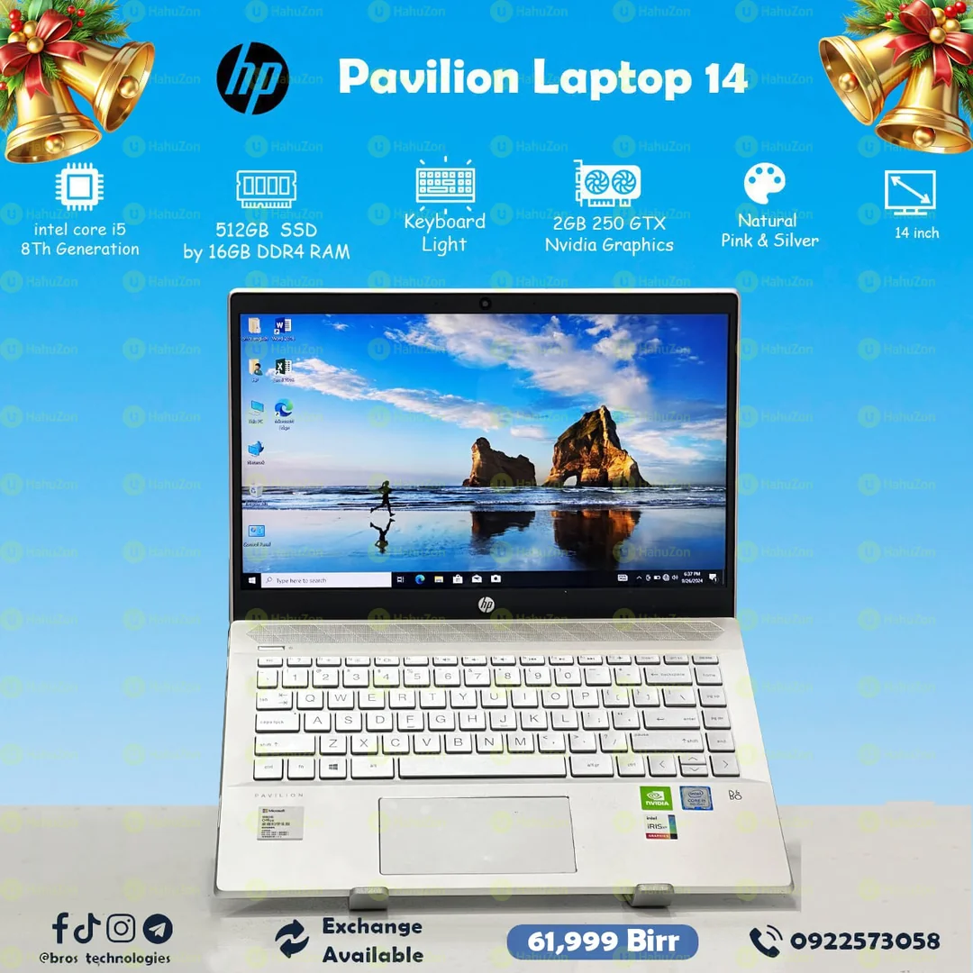 HP Pavilion 14 Intel Core i5 8th Generation Laptop