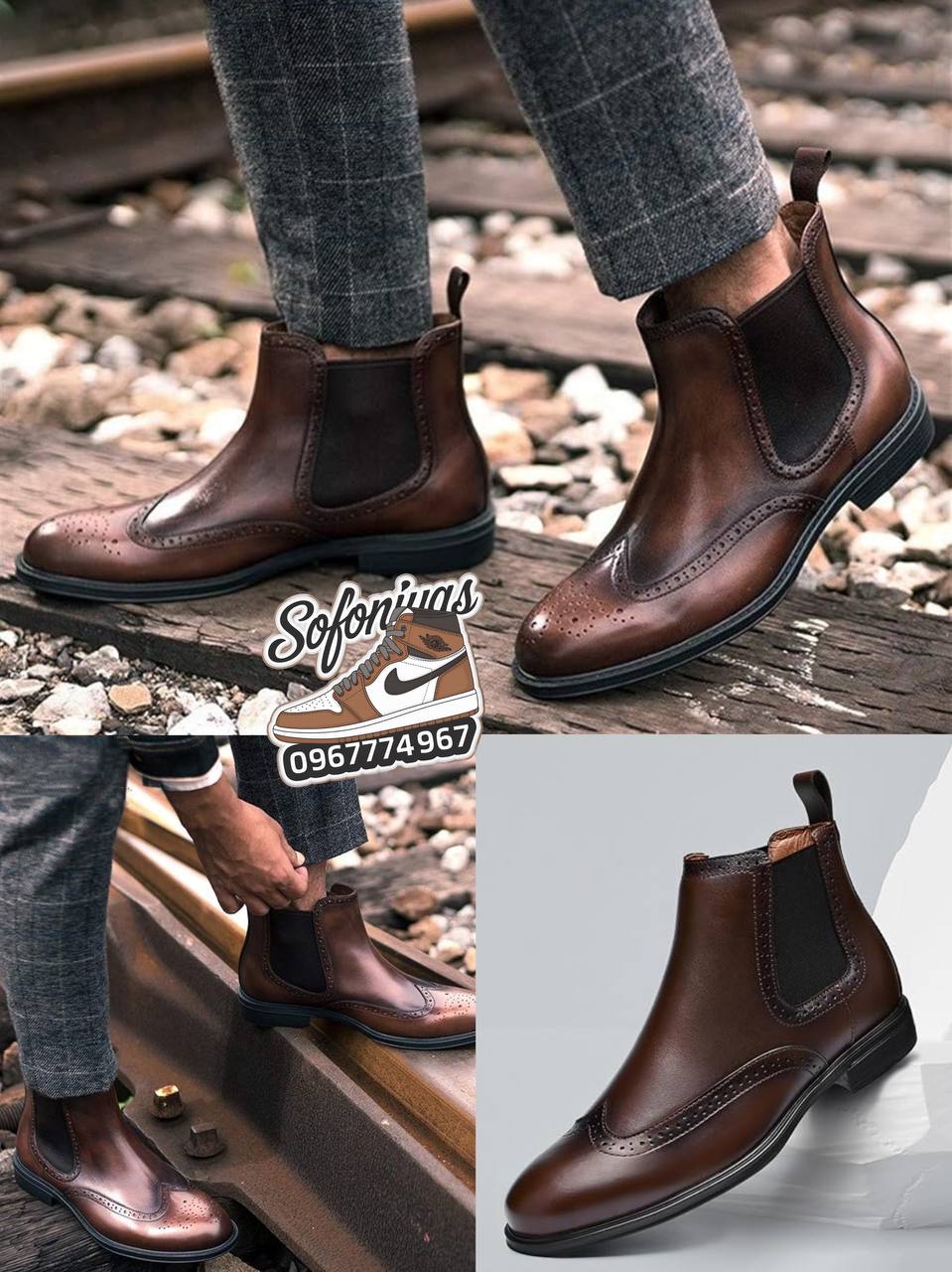 Bonai Chelsea Boots Men's Shoes