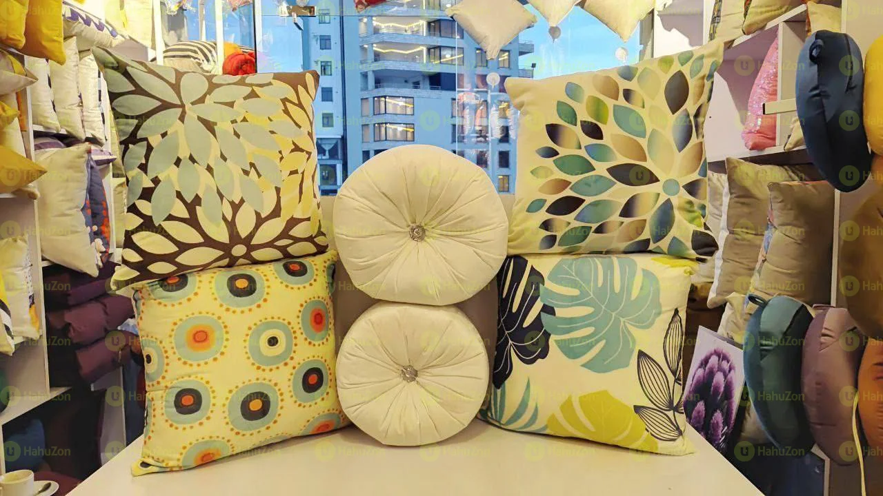 በመረጡት ዲዛይንና ትራስ ከነጨርቁ