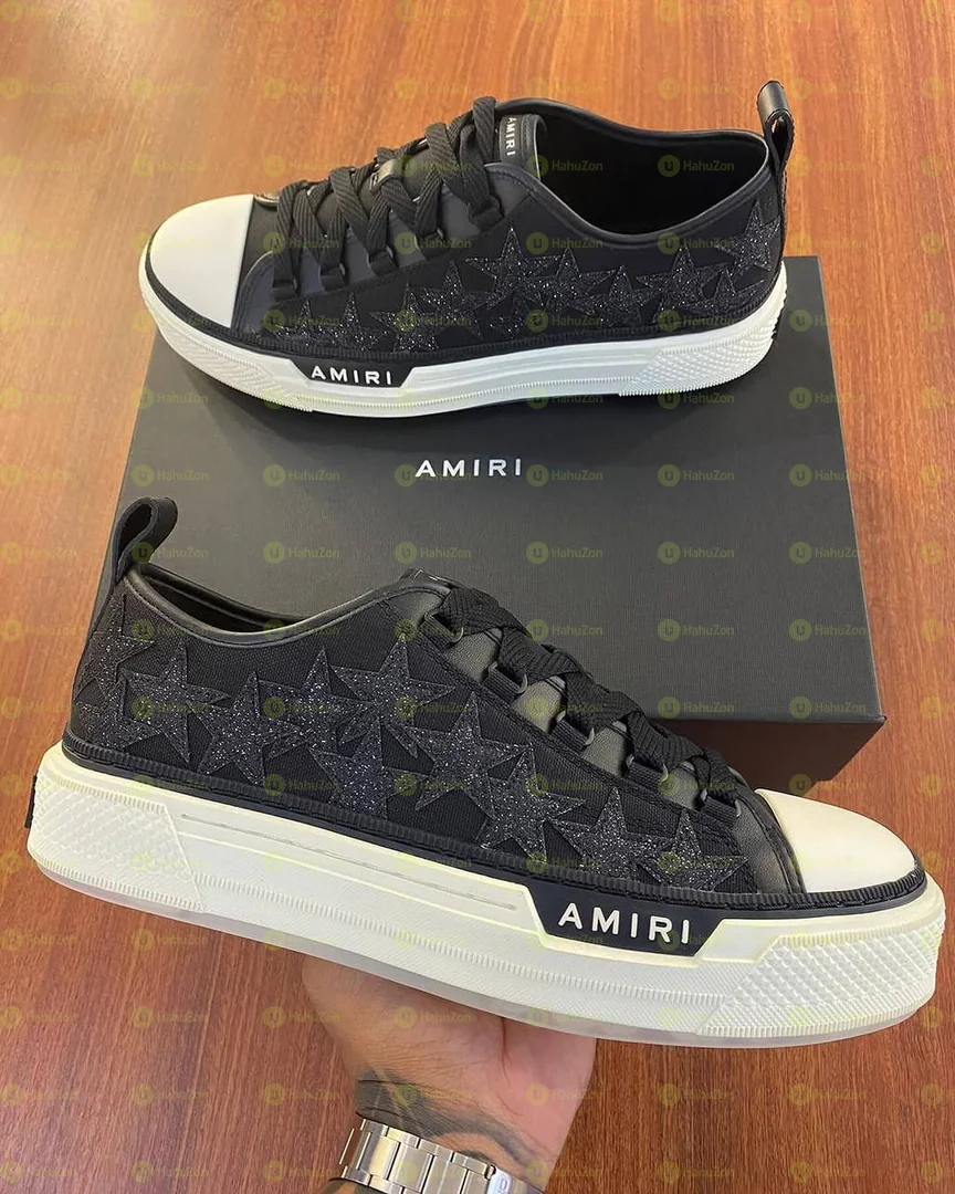 AMIRI Black Stars Court Men's Shoes
