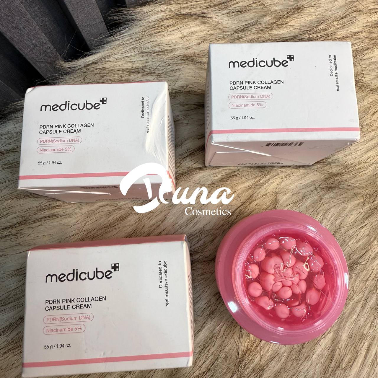 Medicube Salmon DNA PDRN Pink Collagen Capsule Cream