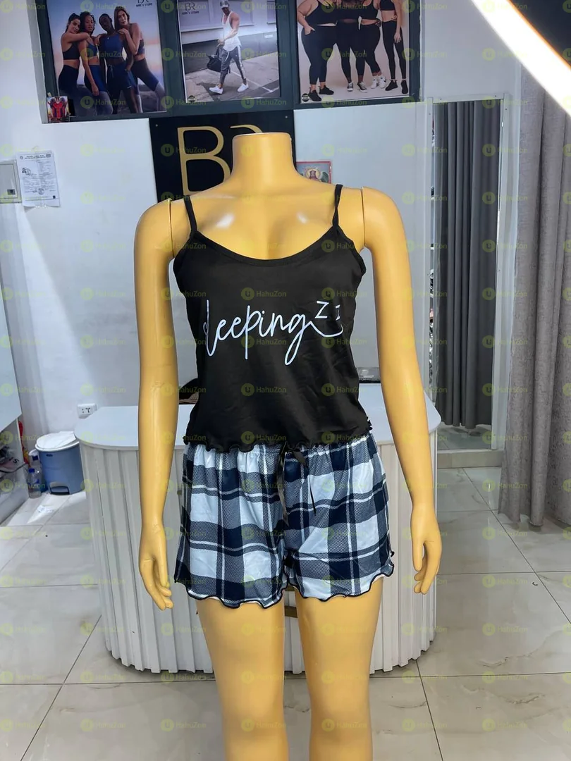 Comfortable Women 3 Pieces Cotton Pyjamas Set