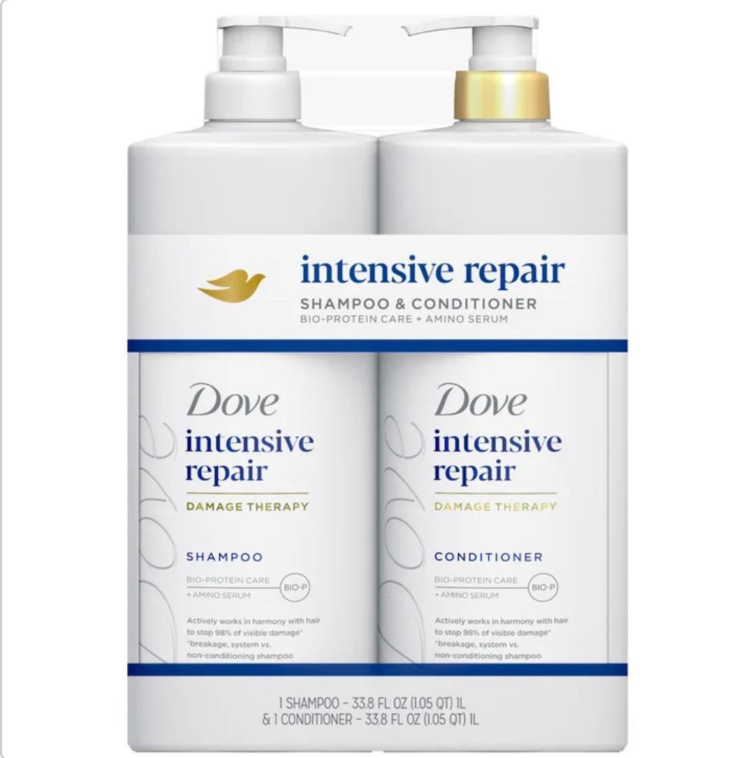 Dove Beauty Intensive Repair Shampoo & Conditioner Set