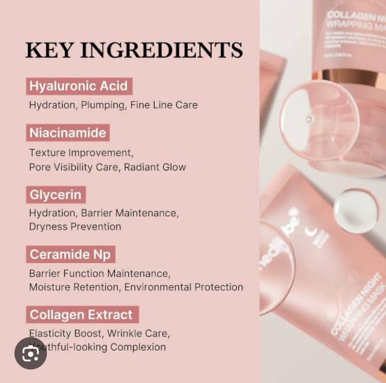 Medicube Collagen Night Wrapping Mask