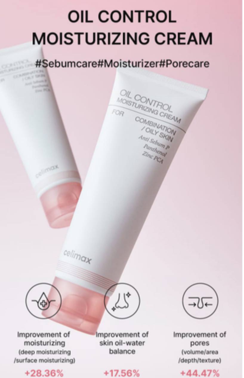 Celimax Oil Control Moisturizing Cream
