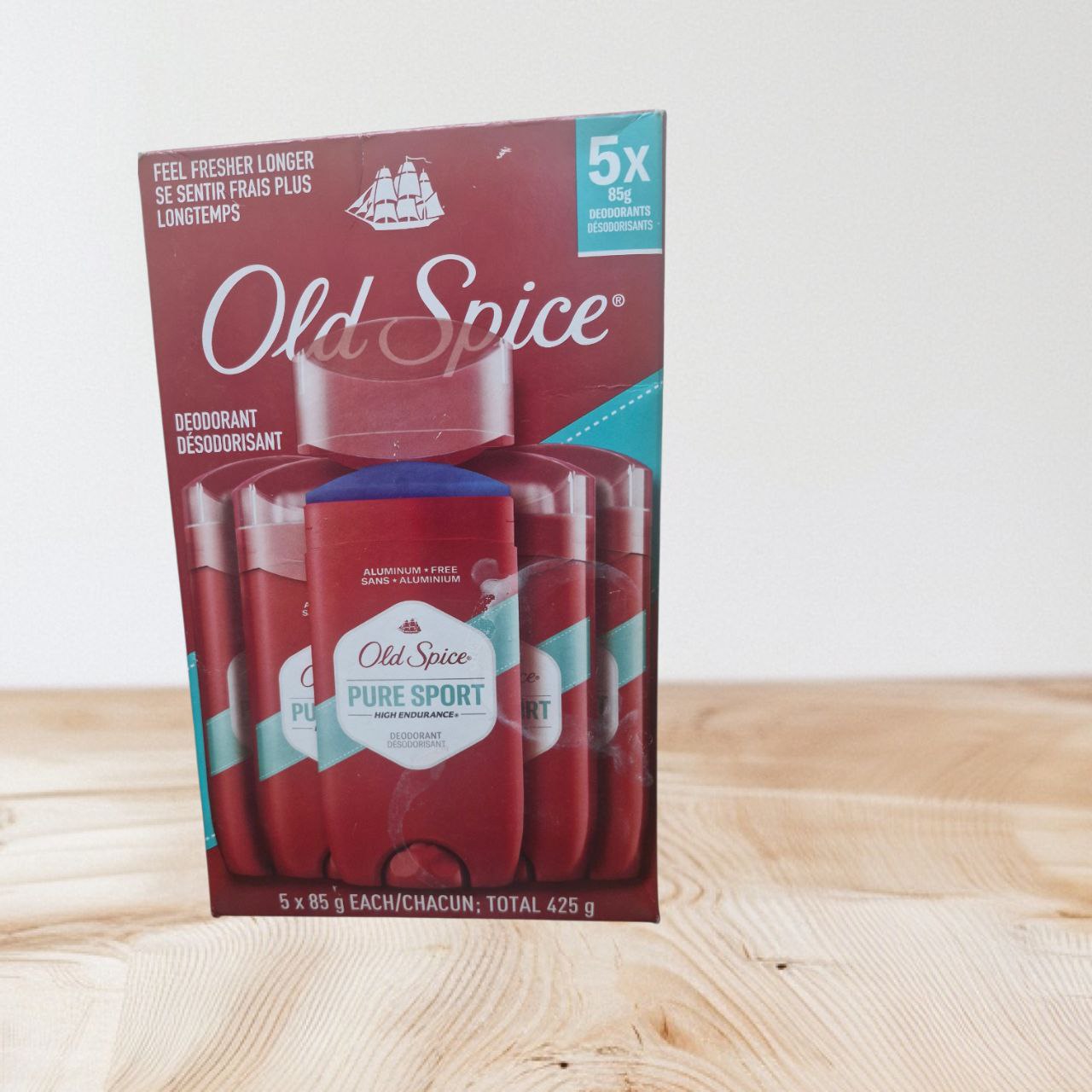 Gillette deodorant 108g×5