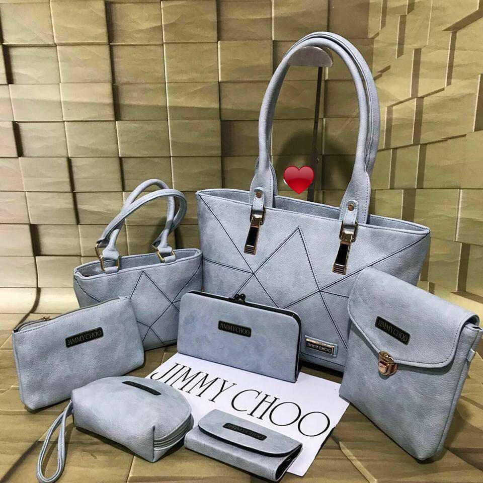 Jimmy Choo 7Pcs Women's Hand Bag