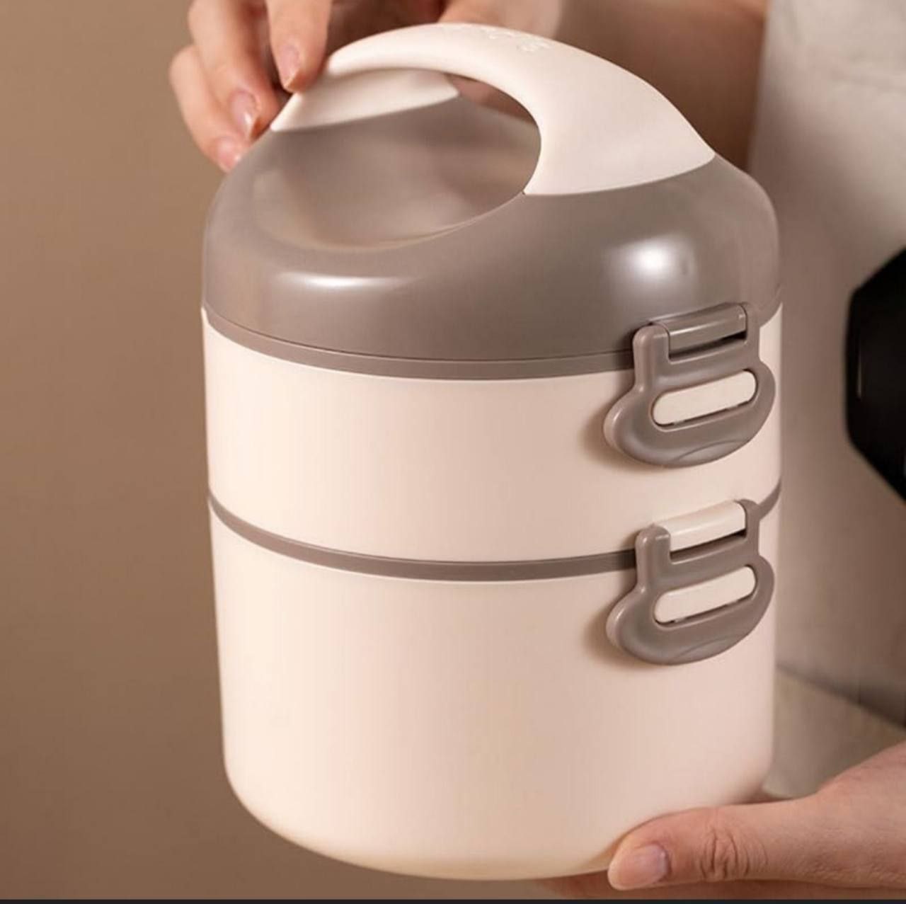 Double-Layer Stainless Steel Lunch Box