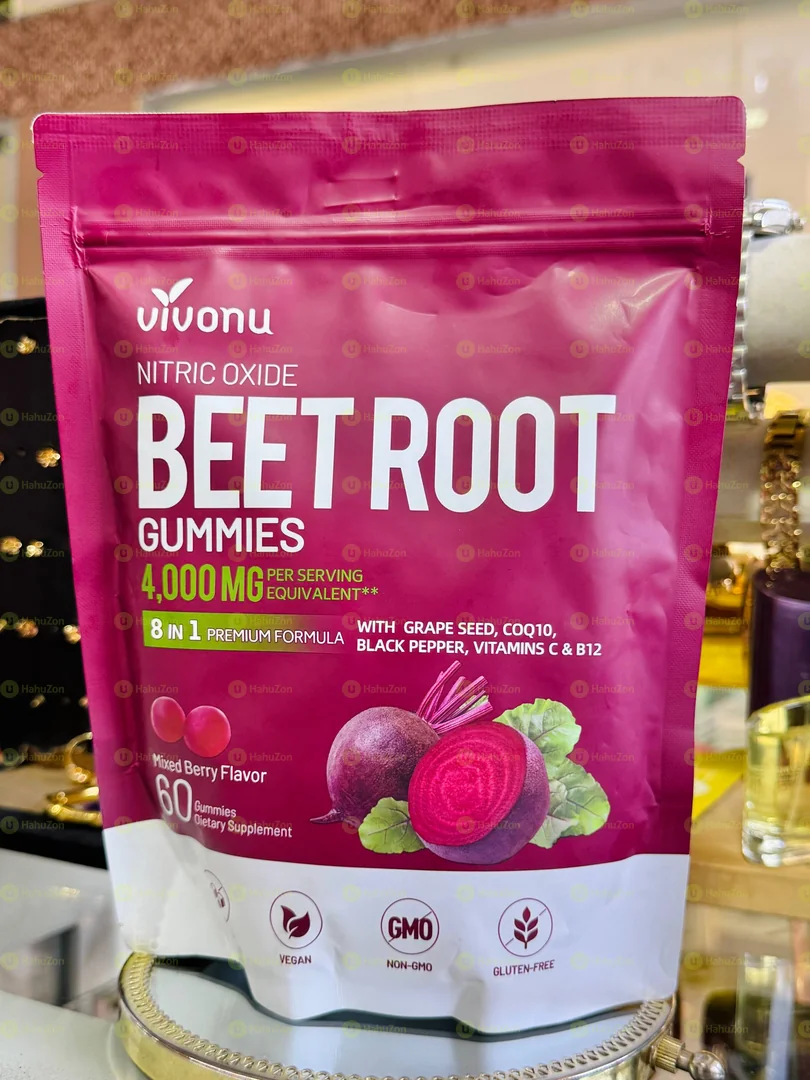VivoNu Nitric Oxide Beet Root Gummies