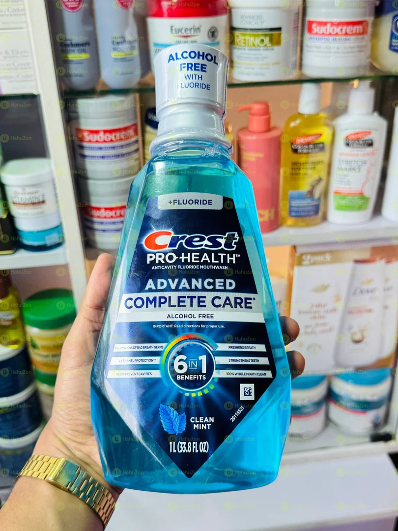 Crest Pro-Health Advanced Complete Care Anticavity Fluoride Mouthwash
