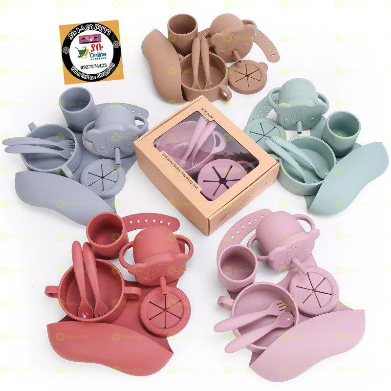 6 በ 1 ላይ የሆነ የህፃናት መመገቢያ ሰት