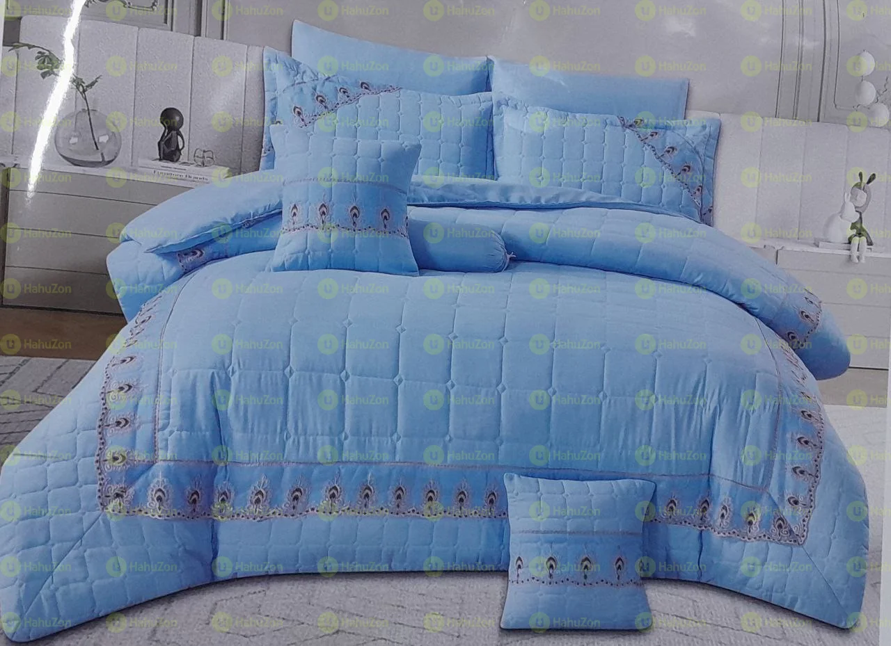 9 Pcs Comforter Set