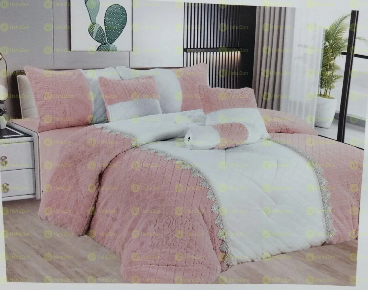 7 Pcs Comforter Set