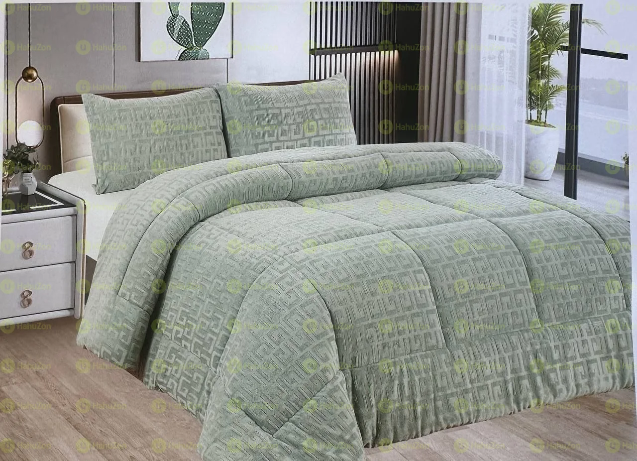 3 Pcs Luxury Comforter Set