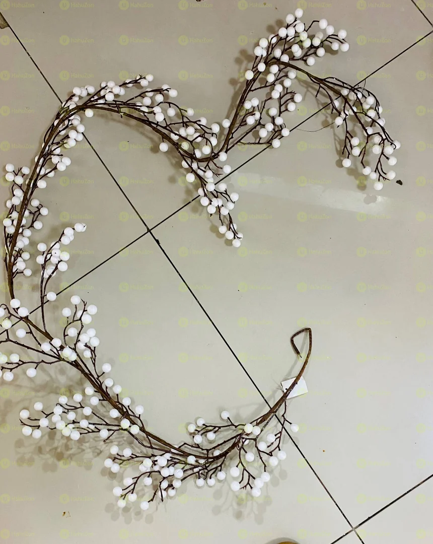 White Long Table Garlands