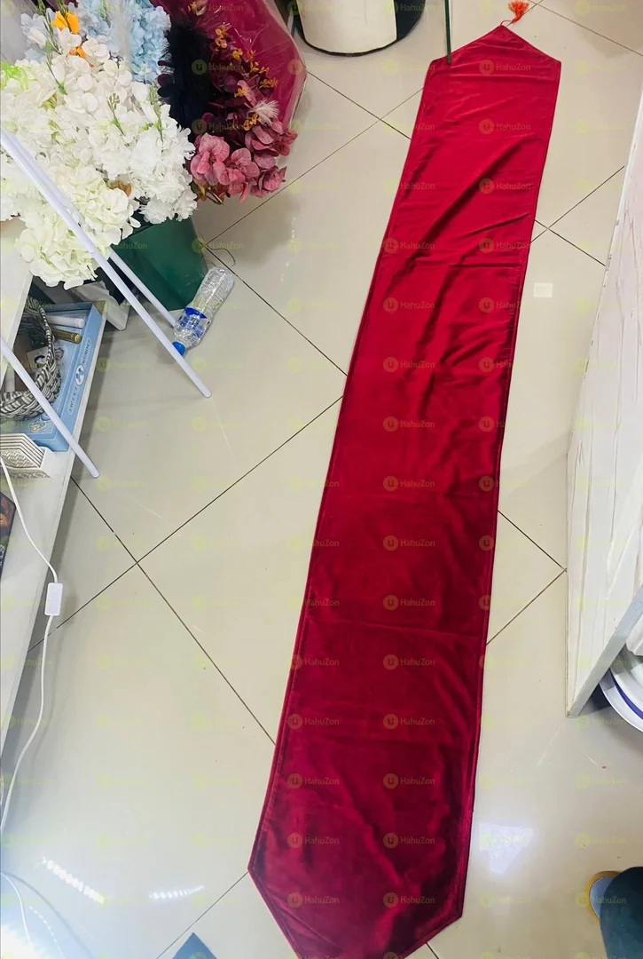 Long Velvet Table Runner
