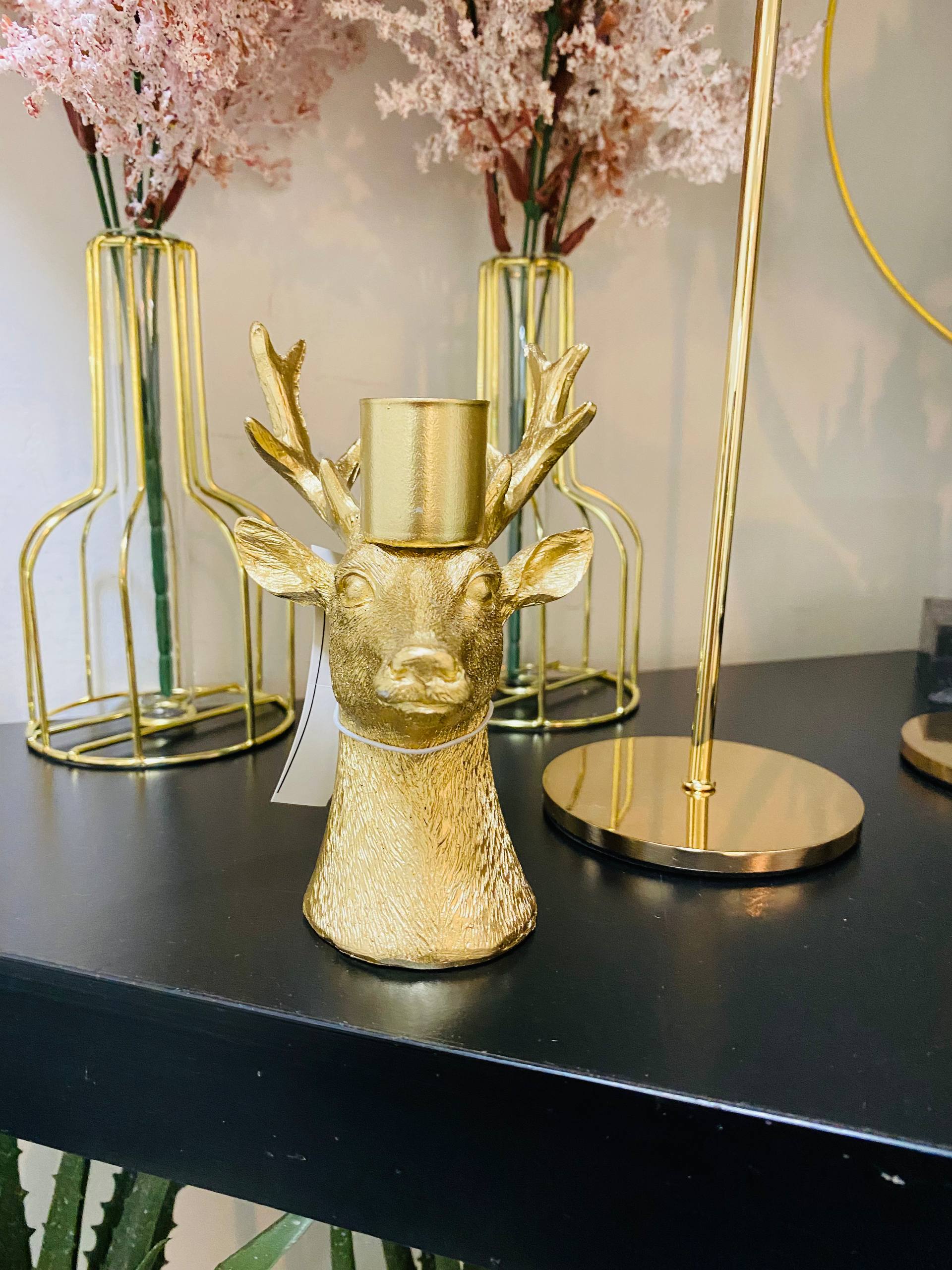 Deer Candle Holder