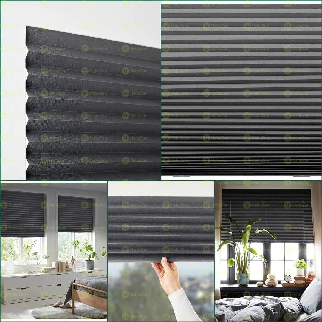 Block-Out Pleated Blind