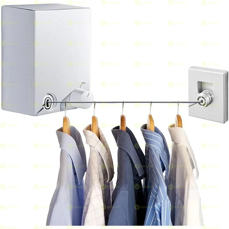 ገመዱ በራሱ የሚጠቀለል እና የሚዘረጋ የልብስ ማስጫ