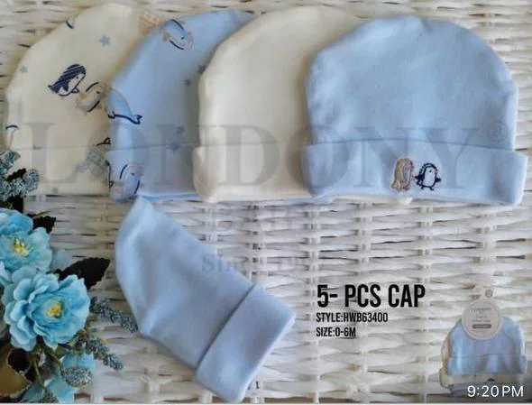 5 ፍሬ ኮተን ኮፍያ