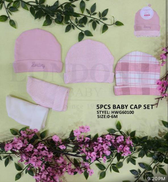 5 ፍሬ ኮተን ኮፍያ