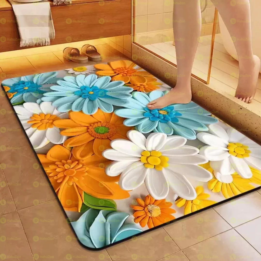 Super Absorbent Bathroom Rugs
