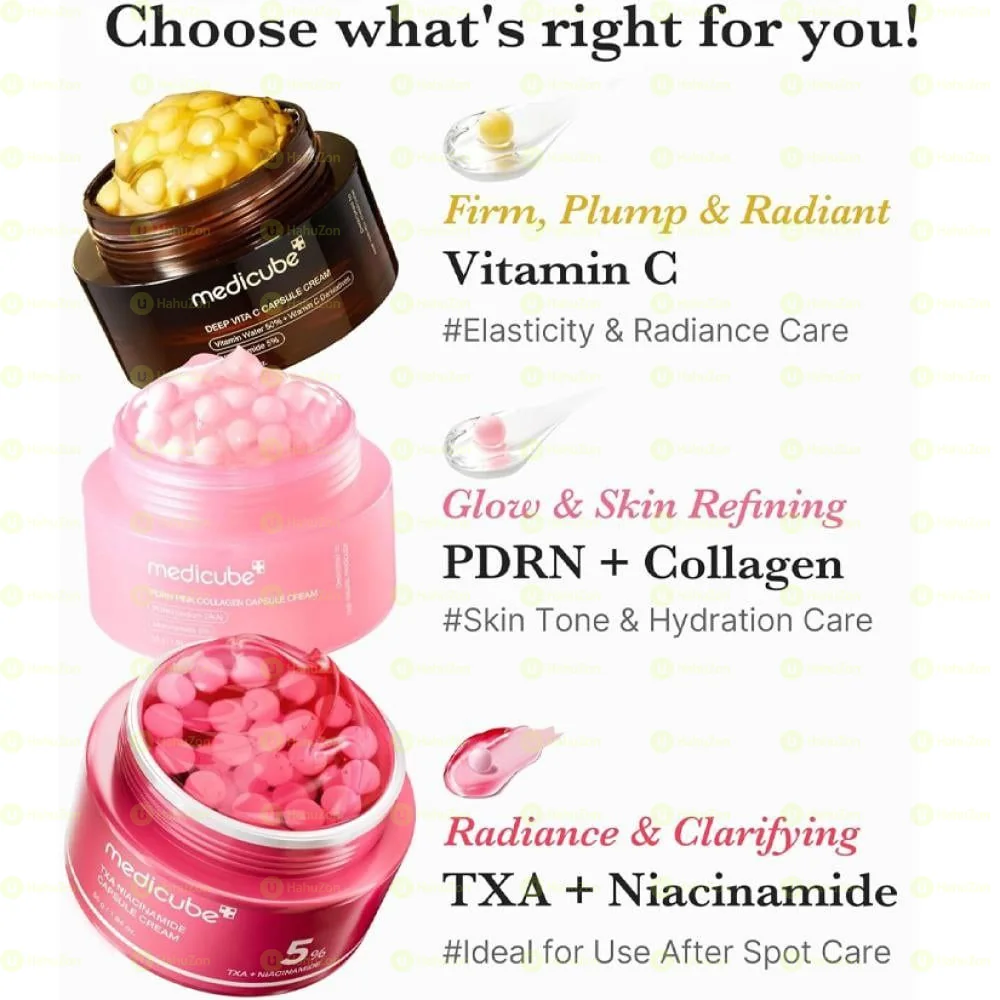 Medicube Capsule Creams