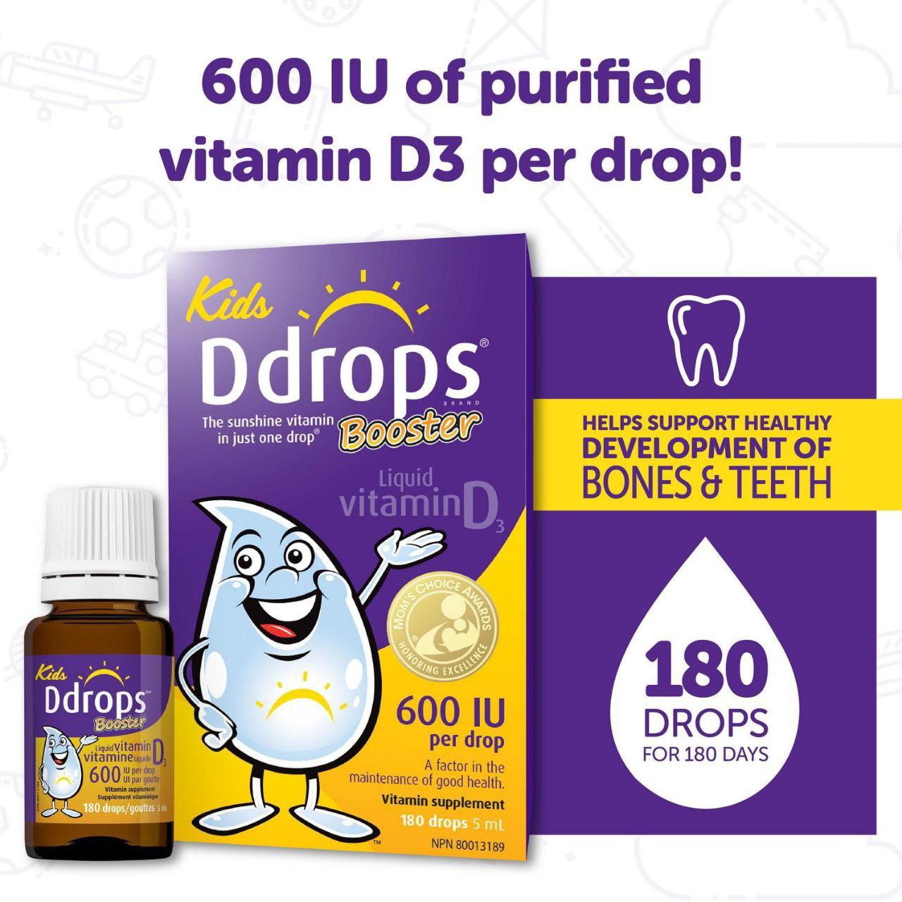Ddrops® Booster Vitamin D3