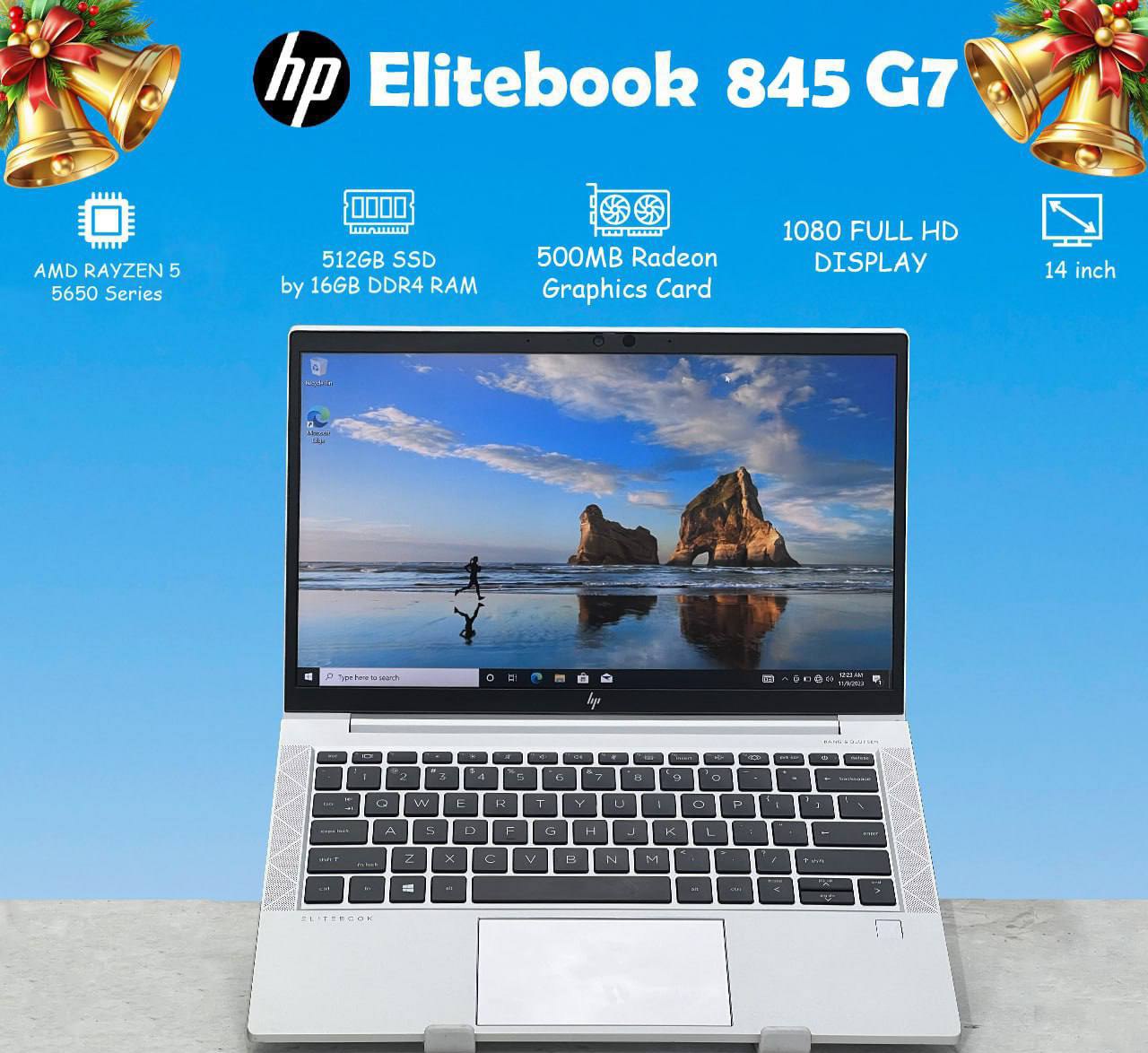 HP Elitebook 845 G7 AMD Ryzen 5 5650 Series Laptop