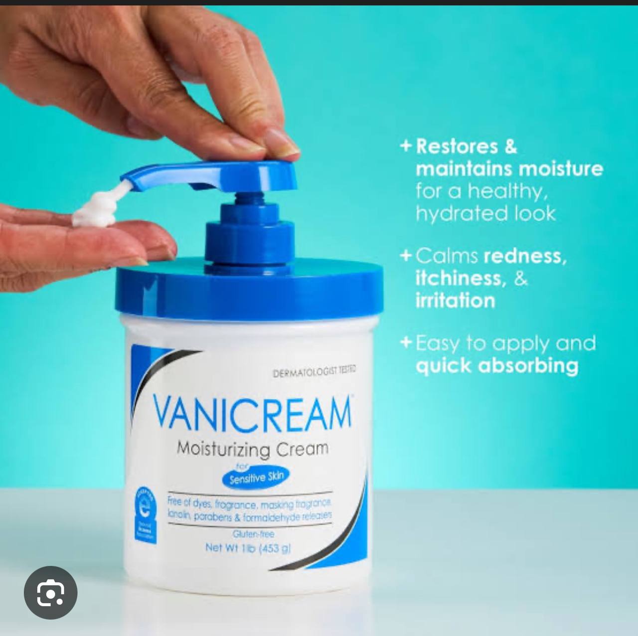 Vanicream Facial Moisturizer