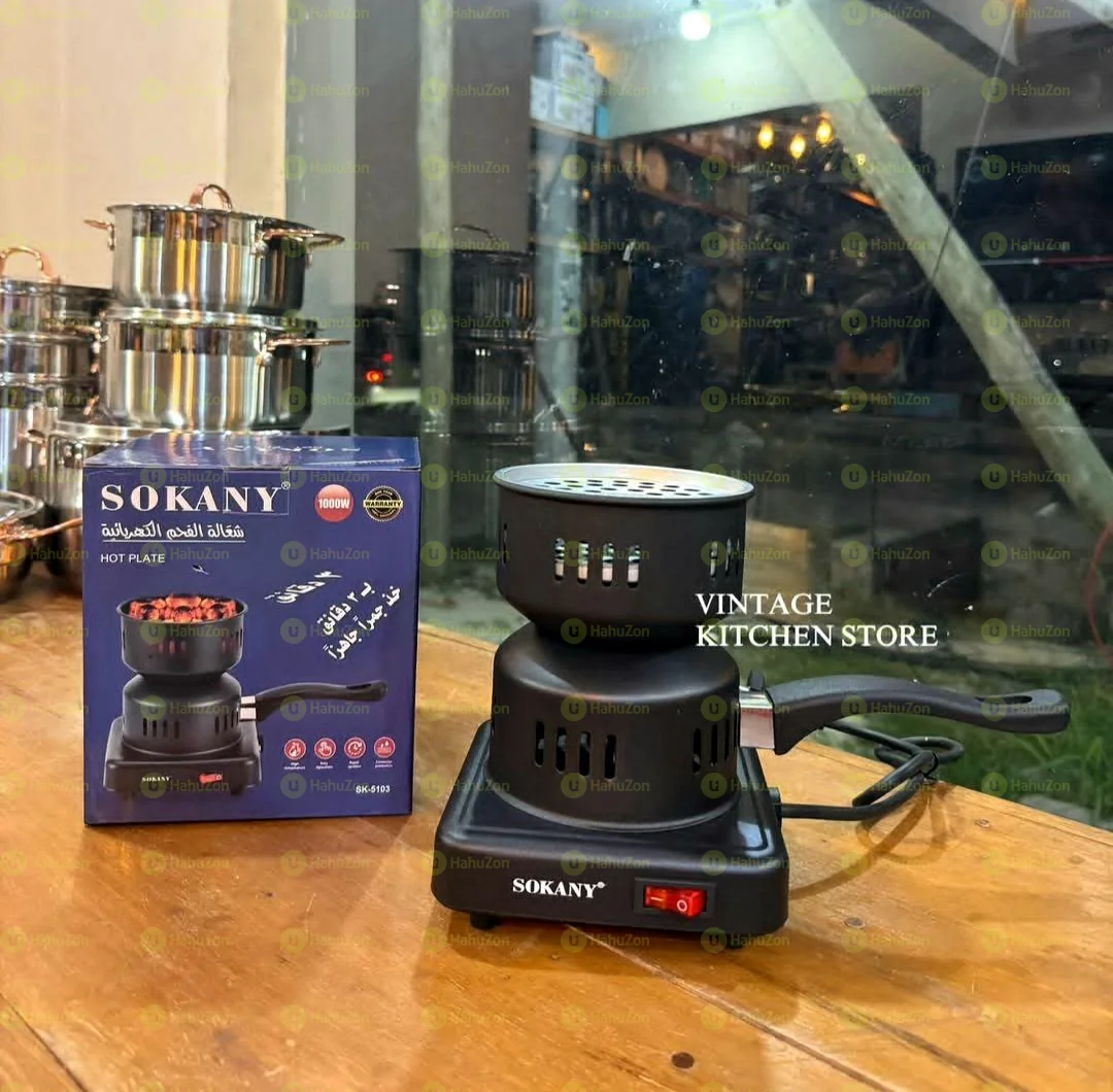 በኤሌክትሪክ የሚሰራ ከሰል ለማያያዝ የሚሆን እቃ