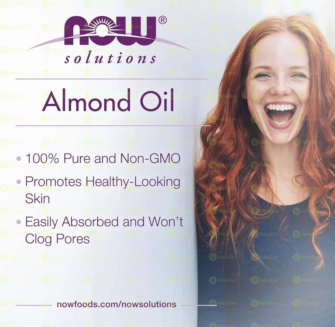 Now Solutions Sweet Almond Oil 473ml
