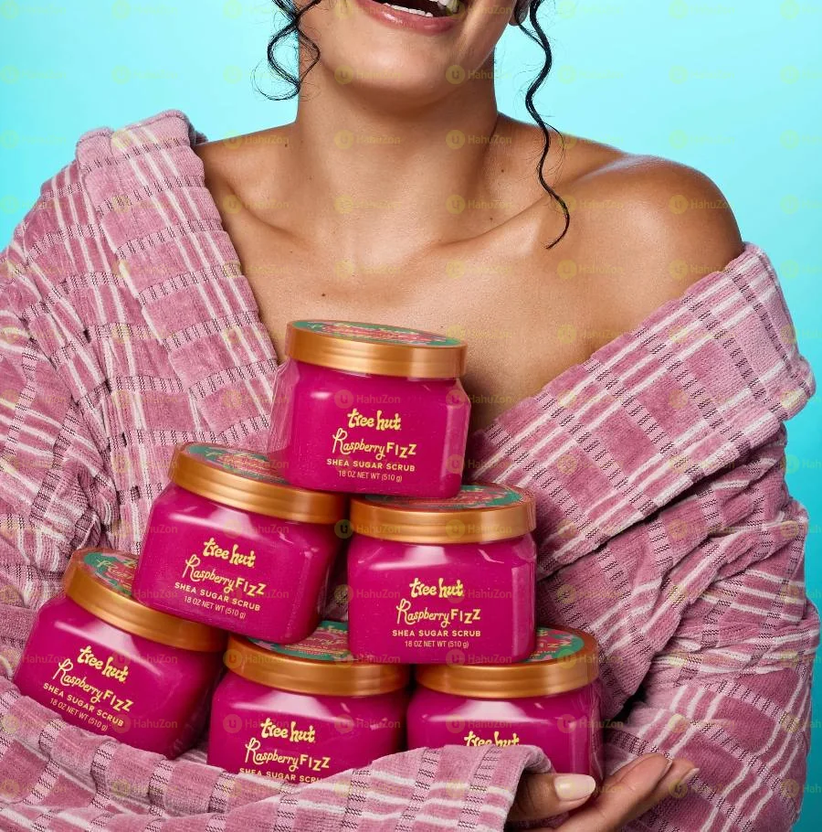 Tree Hut Raspberry Fizz Shea Butter Body Scrub