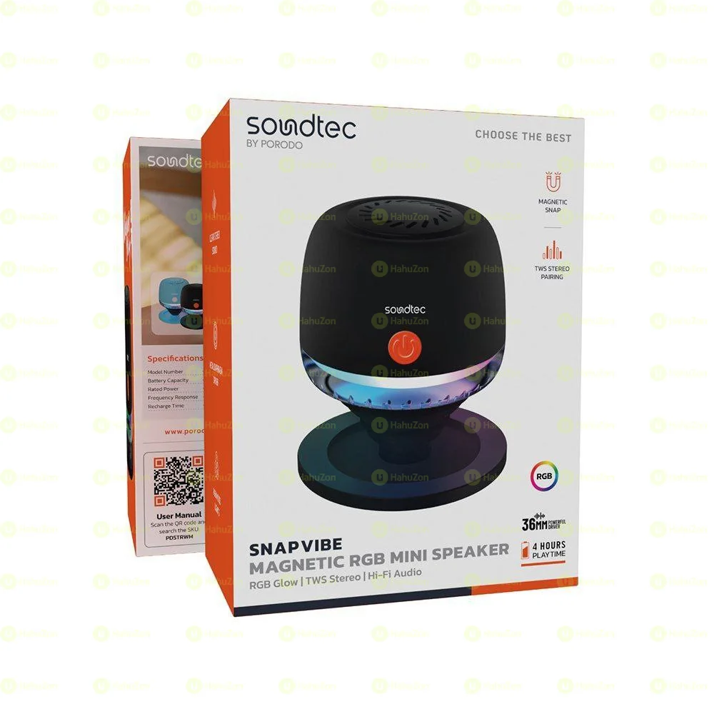 Porodo Snap Vibe Mini Speaker