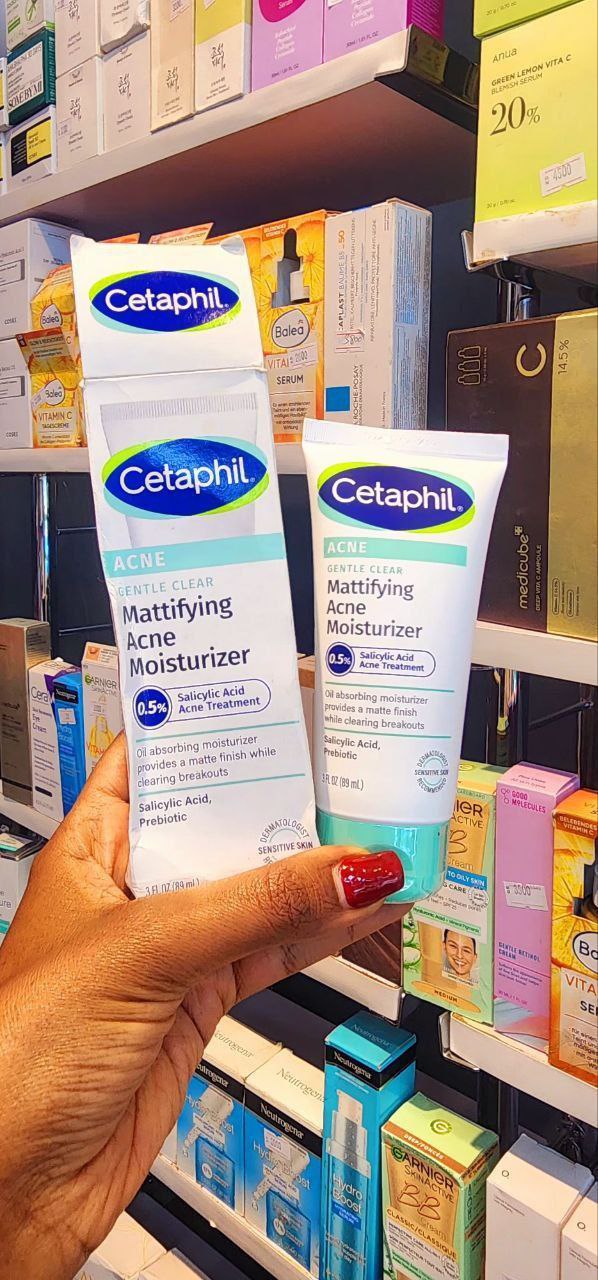 Cetaphil Gentle Clear Mattifying Acne Face Moisturizer