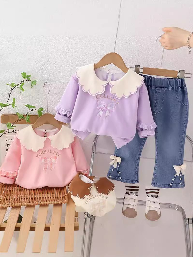 Toddler Girls 2pcs Set Casual Outfit