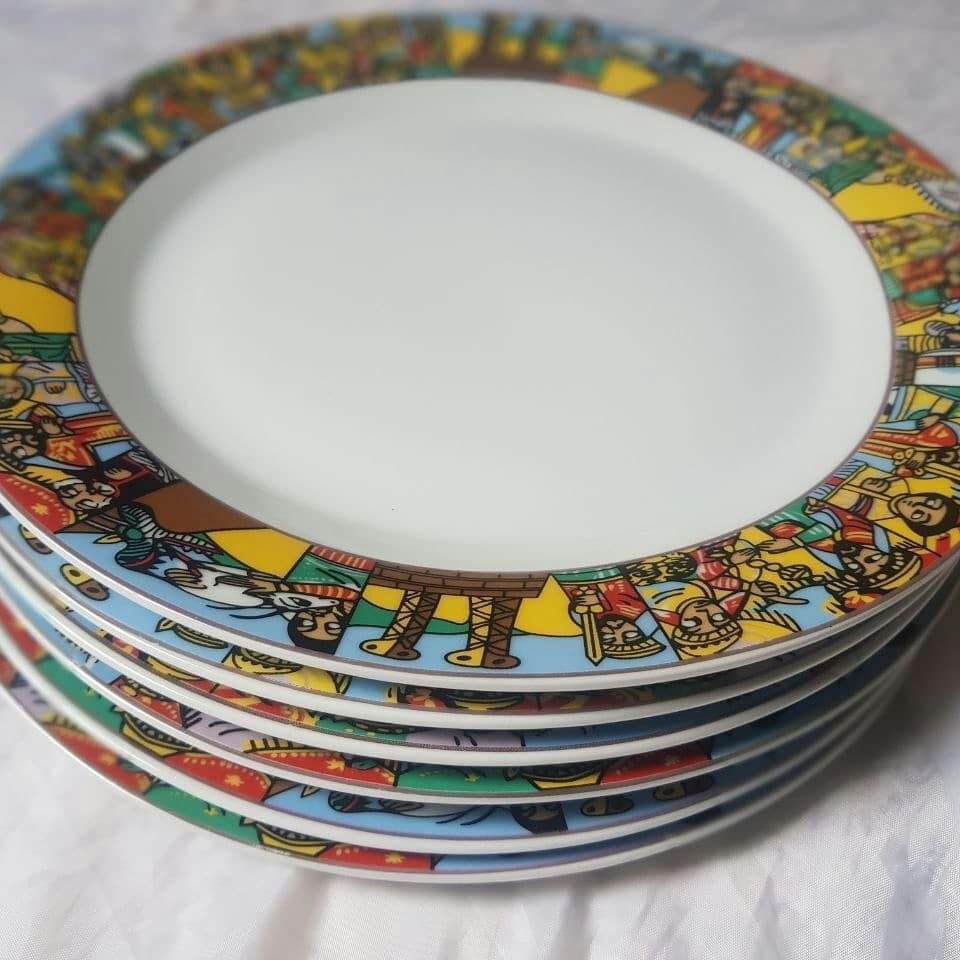 ለአይን ማራኪ ኦርጅናል የንግስተ ሳባ የመመገቢያ ሳህን