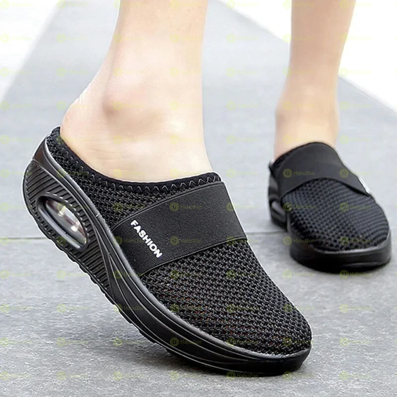 Air Cushion Slip-On Walking Shoes