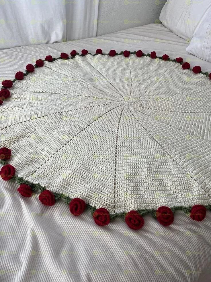 Flower Bouquet Blanket