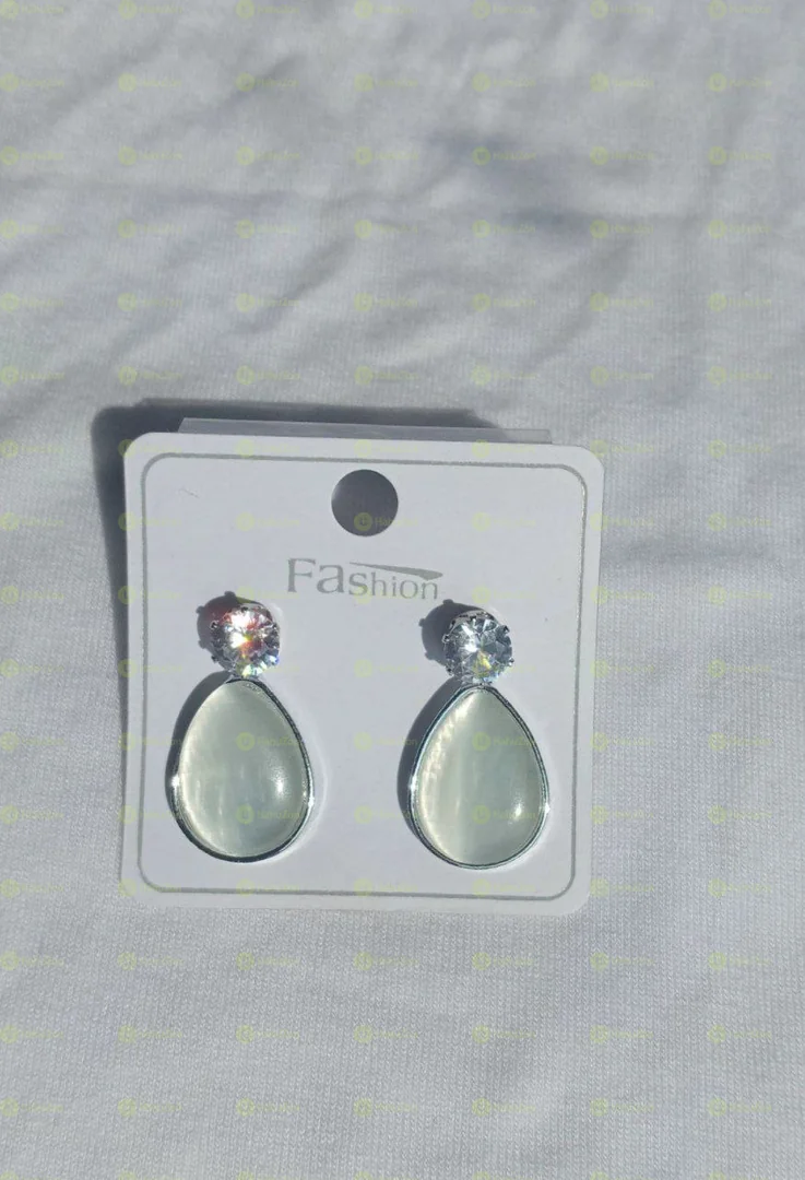 Elegant Retro Style Bow And Pearl Earrings