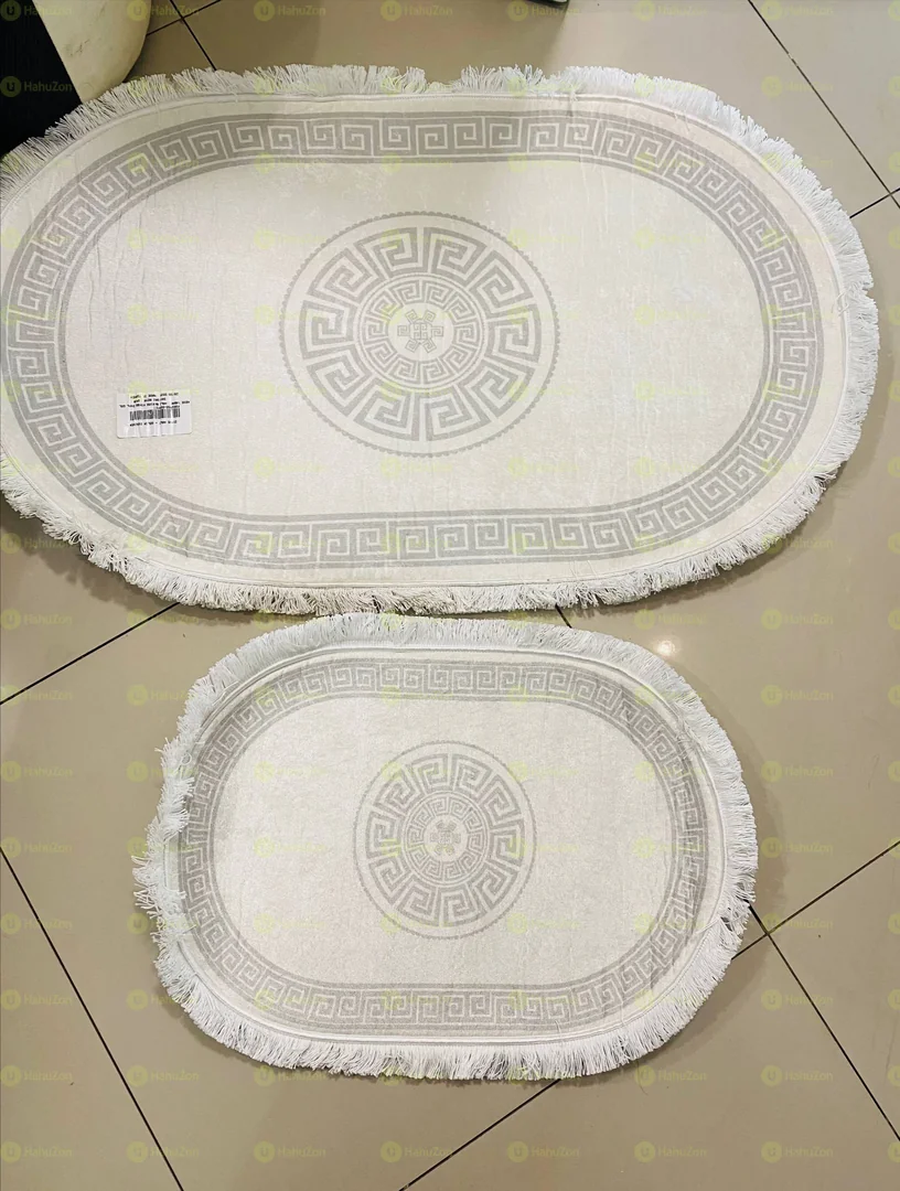 Set of 2 Turkey Made Floor Mat