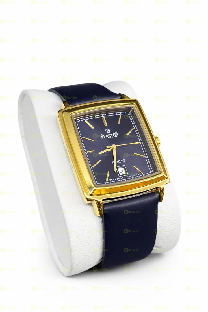 Sveston Leather Strap Men's Watches