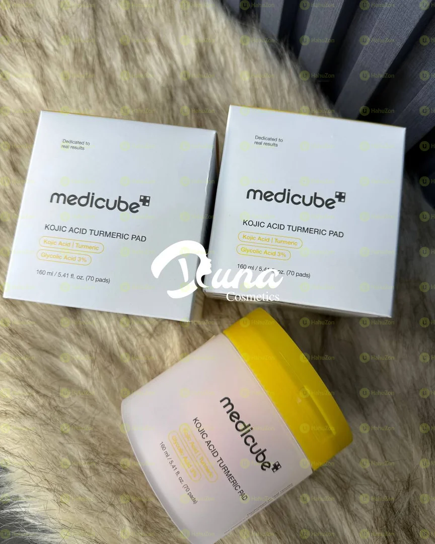 Medicube Toner Pads Kojic Acid Turmeric Clarifying Toner Pad