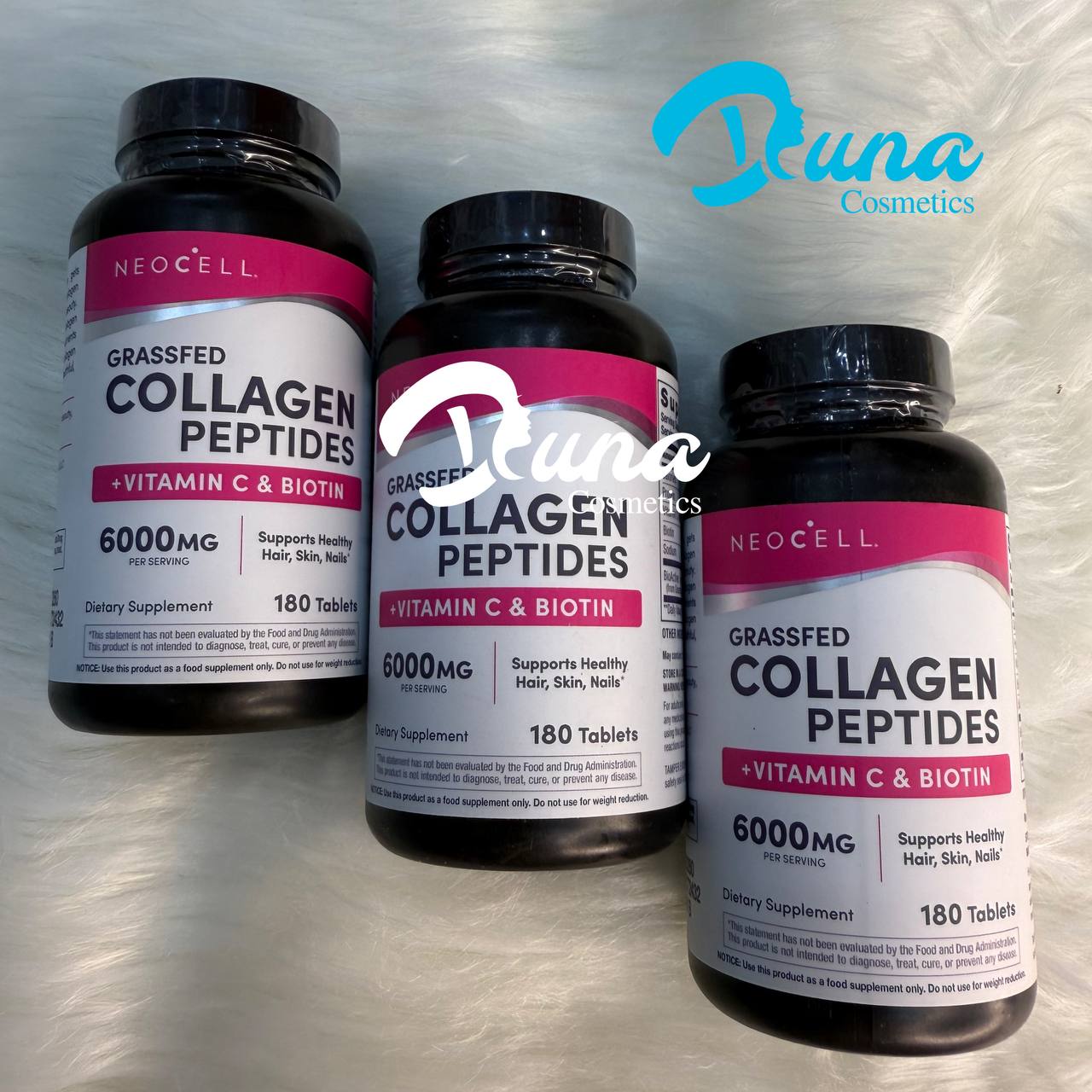 NeoCell Collagen Peptides Pills | 6000mg ,180 Tablets