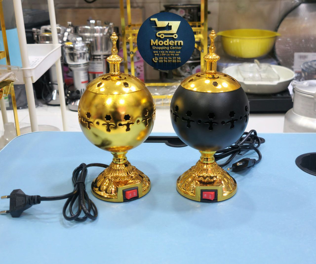 የኤሌክትሪክ ዕጣን ማጨሻ