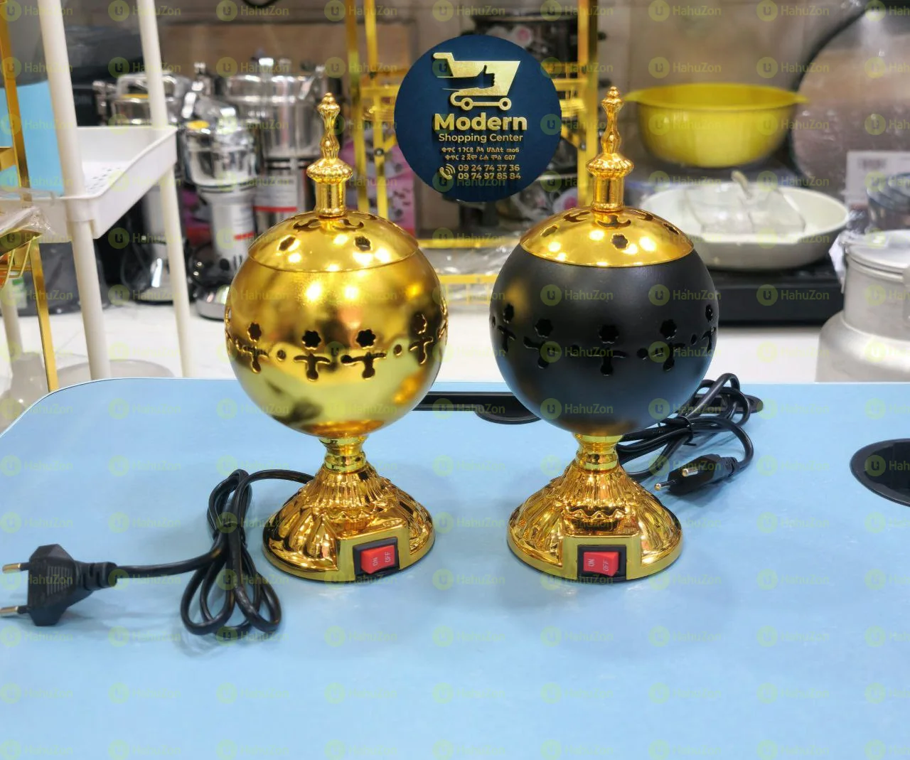 የኤሌክትሪክ ዕጣን ማጨሻ