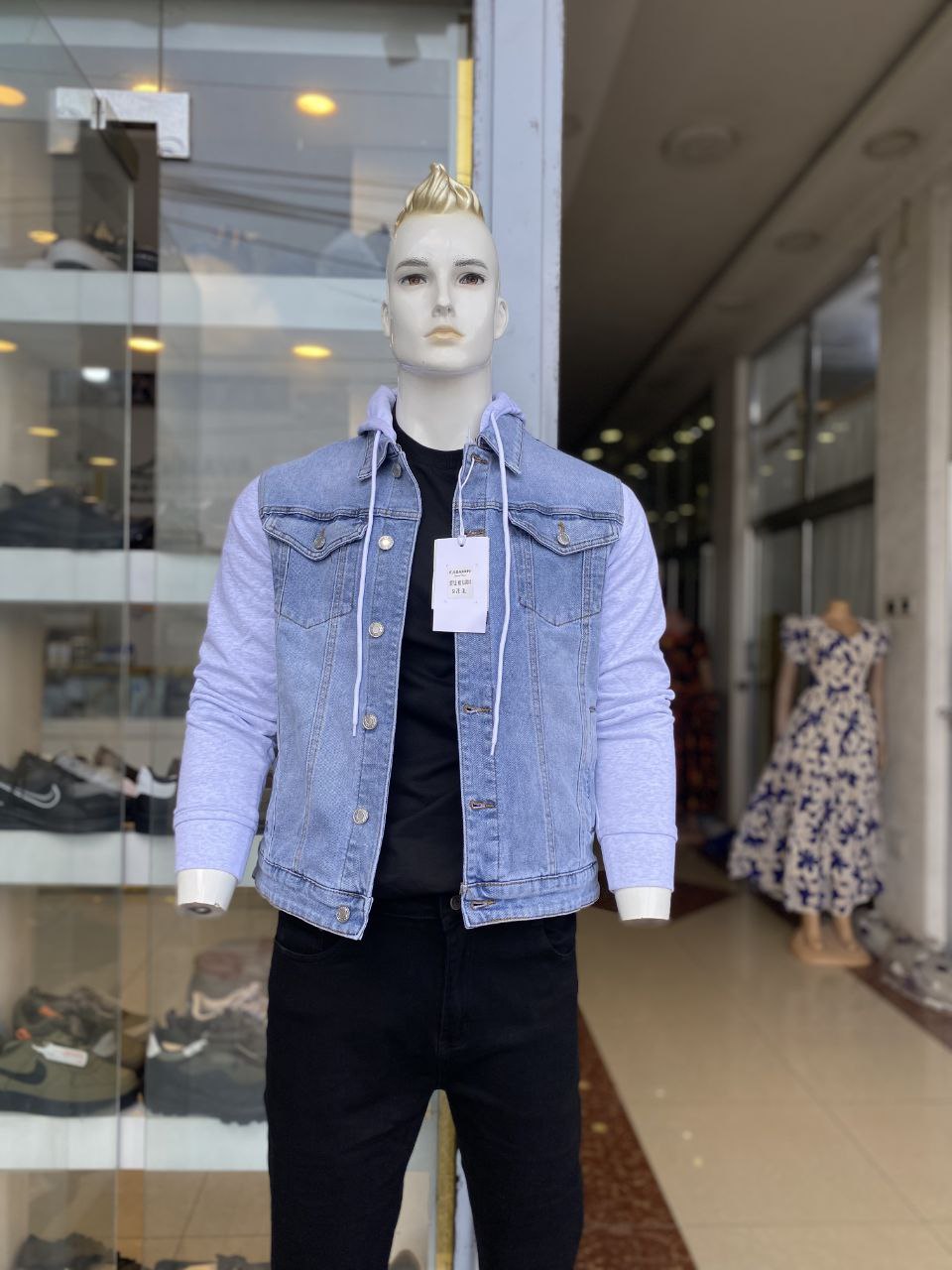 Hoodied Jeans Jacket